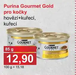 PLUS JIP Purina Gourmet Gold pro kočky nabídka