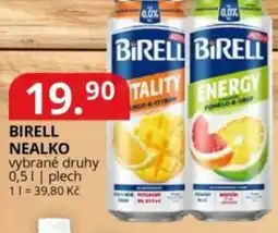 Potraviny CZ Birell nealko nabídka