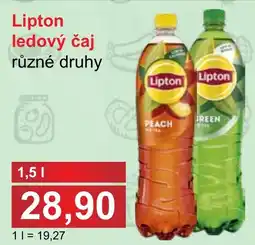 PLUS JIP Lipton ledový čaj nabídka