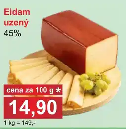 PLUS JIP Eidam uzený 45% nabídka