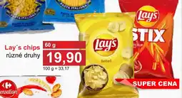 PLUS JIP Lay's chips nabídka