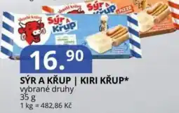 Potraviny CZ Sýr a křup | kiri křup nabídka