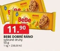 Potraviny CZ Bebe dobré ráno nabídka