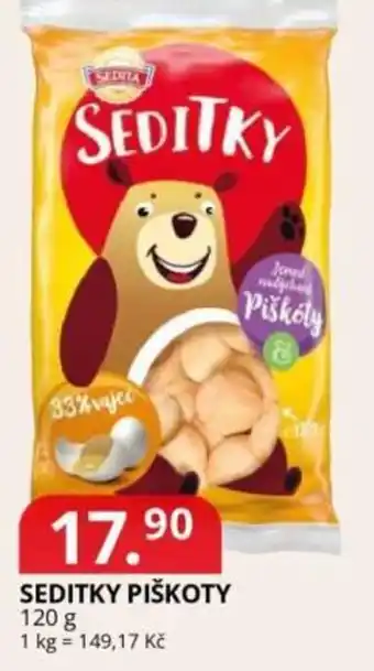 Potraviny CZ Seditky piškoty nabídka