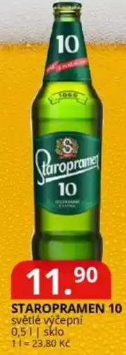 Potraviny CZ Staropramen 10 nabídka