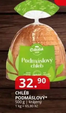 Potraviny CZ Chléb podmáslový nabídka