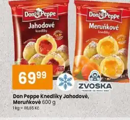 TEMPO Don Peppe Knedlíky Jahodové, Meruňkové nabídka