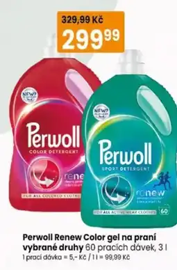 TEMPO Perwoll Renew Color gel na praní nabídka