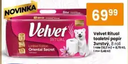TEMPO Velvet Ritual toaletní papír nabídka