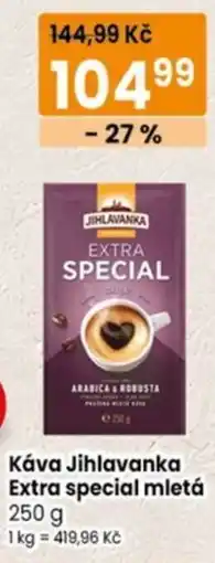 TEMPO Káva Jihlavanka Extra special mletá nabídka