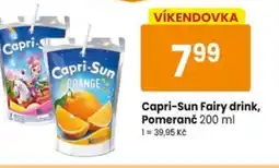 TEMPO Capri-Sun Fairy drink, Pomeranč nabídka