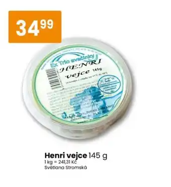 TEMPO Henri vejce nabídka