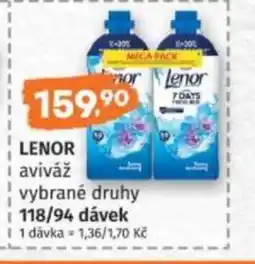 Konzum Lenor aviváž nabídka