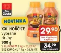 Konzum Xxl hořčice nabídka