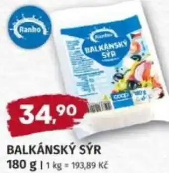 Konzum Ranko Balkánský sýr nabídka