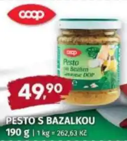 Konzum Pesto s bazalkou nabídka
