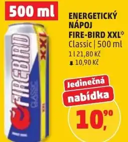 Penny Market Energetický nápoj fire-bird xxl classic nabídka