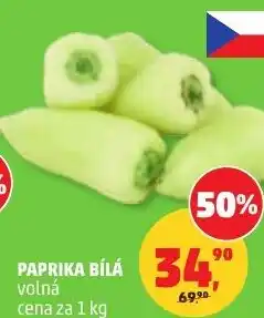 Penny Market Paprika bílá nabídka