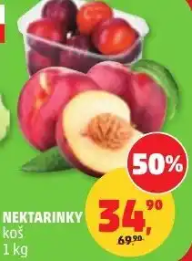 Penny Market Nektarinky koš nabídka
