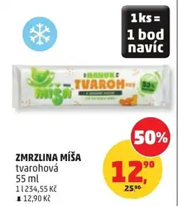 Penny Market Zmrzlina míša tvarohová nabídka