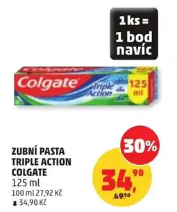 Penny Market Zubní pasta triple action colgate nabídka