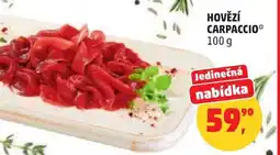 Penny Market Hovězí carpaccio nabídka