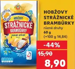 Kaufland Hobžovy strážnické brambůrky nabídka