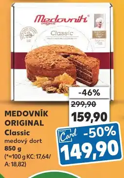 Kaufland MEDOVNÍK ORIGINAL Classic nabídka