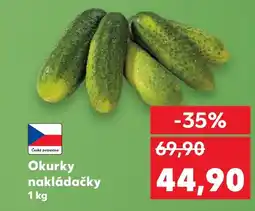 Kaufland Okurky nakládačky nabídka