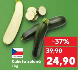 Kaufland Cuketa zelená nabídka