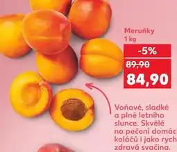 Kaufland Meruňky nabídka