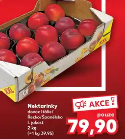 Kaufland Nektarinky nabídka