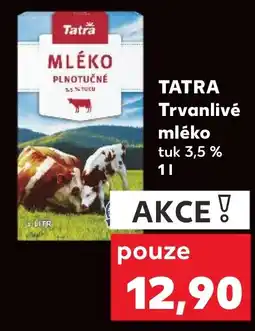 Kaufland TATRA Trvanlivé mléko nabídka