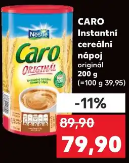 Kaufland CARO Instantní cereální nápoj nabídka