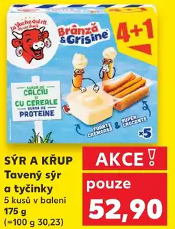 Kaufland SÝR A KŘUP Tavený sýr a tyčinky nabídka