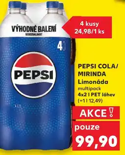 Kaufland PEPSI COLA/ MIRINDA Limonáda nabídka