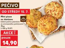 Kaufland Mini pizza se slaninou nabídka