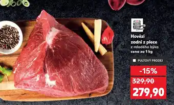Kaufland Hovězí zadní z plece nabídka