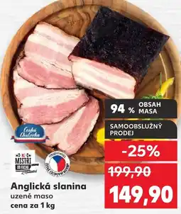 Kaufland Anglická slanina nabídka