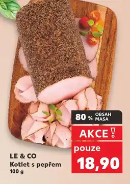 Kaufland LE Kotlet s pepřem nabídka