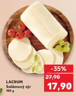 Kaufland LACRUM Salámový sýr nabídka