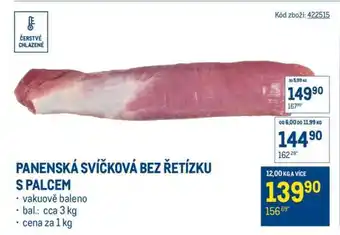 Makro Panenská svíčková bez řetízku s palcem nabídka