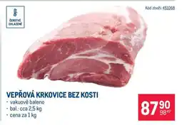 Makro Vepřová krkovice bez kosti nabídka