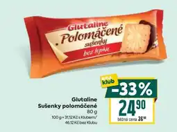 Billa Glutaline Sušenky polomáčené nabídka