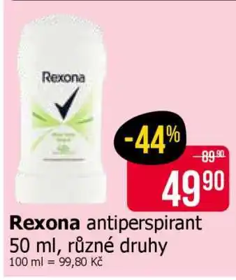 Teta Rexona antiperspirant nabídka