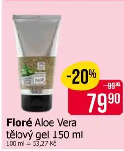 Teta Floré Aloe Vera tělový gel 150 ml nabídka