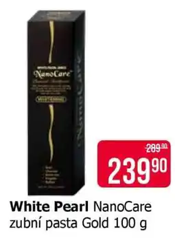Teta White Pearl NanoCare zubní pasta Gold 100 g nabídka