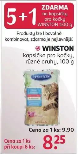 Rossmann WINSTON kapsička pro kočky nabídka