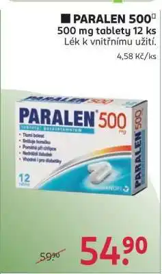 Rossmann Paralen 500 nabídka