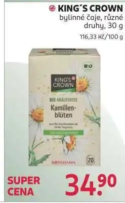 Rossmann KING´S CROWN nabídka